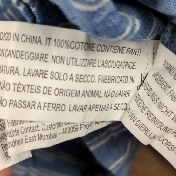 Forever 21 Blue Dress Size M - Picture 4 of 4